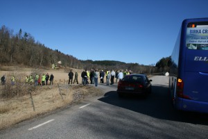 Vid östra änden av Vassbosjön mot Vassbovikskrysset Vid östra änden av Vassbosjön mot Vassbovikskrysset