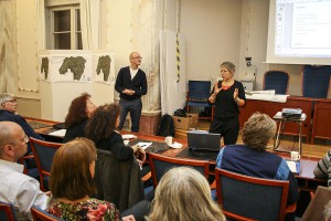 Det var Henrik Olsson och Karin Hammarlund från Ramböll som höll i seminariet.