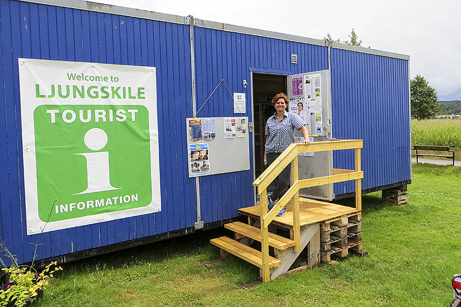 Nöden är uppfinningarnas moder - så här ser turistbyrån ut idag.