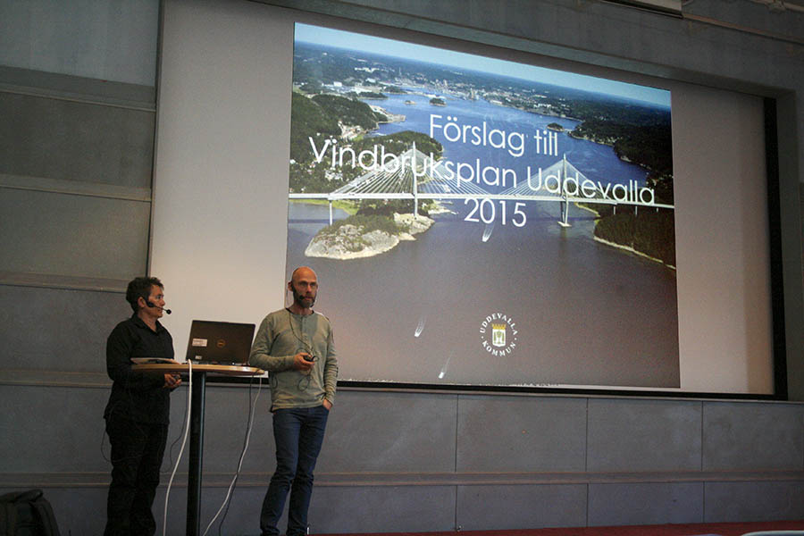 Lynn Joel och Peter Jonasson höll i presentationen.